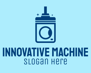 Clean Washing Machine  logo design