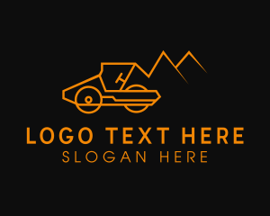 Business - Mountain Road Roller logo design