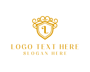 Medieval - Royal Hotel Crest logo design