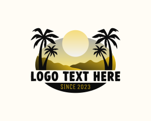 Tropical - Tropical Beach Resort logo design