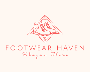 Boots - Mountain Hiking Boots logo design