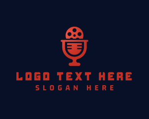 Soundtrack - Microphone Film Video Podcast logo design