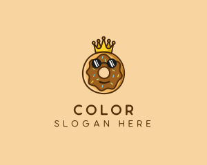 Cool Donut King logo design