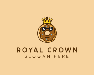King - Cool Donut King logo design