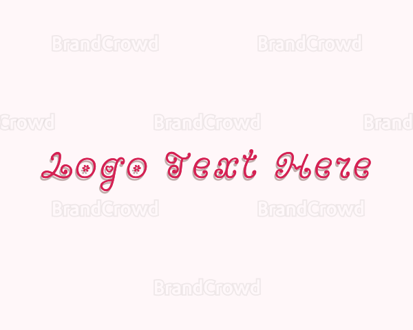 Feminine Flower Garden Logo