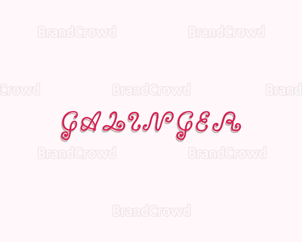 Feminine Flower Garden Logo