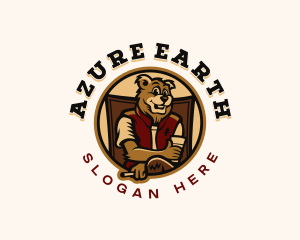 Bear Outdoor Camper Logo