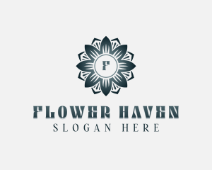 Flower Garden Event logo design