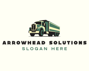 Haulage Transport Truck Logo