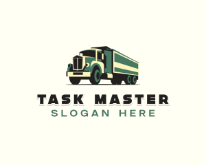 Haulage Transport Truck Logo