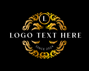 Sovereign - Ornament Crest  Floral logo design
