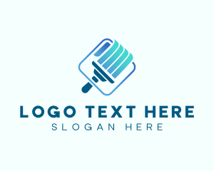 Hygiene - Squeegee Wiper Sanitation logo design
