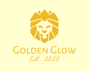 Golden - Golden Wild Lion logo design
