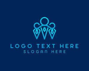 Employee - Worker Job Professional logo design