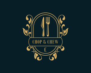 Restaurant Kitchen Gourmet Logo