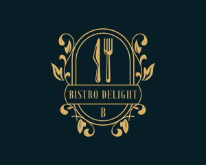 Restaurant Kitchen Gourmet logo design