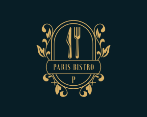 Restaurant Kitchen Gourmet logo design