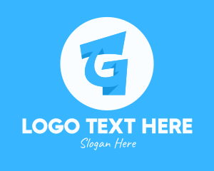 Letter G - Blue Letter G logo design