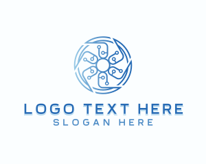 Developer Technology Software logo design