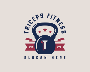 Kettlebell Fitness Gym logo design