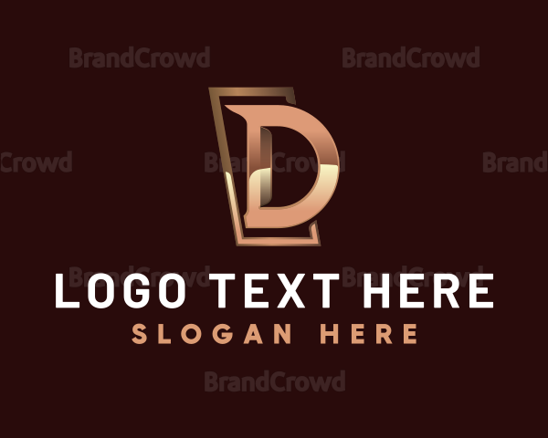 Luxury Letter D Business Logo