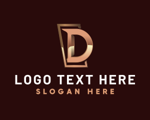 Advisory - Luxury Letter D Business logo design