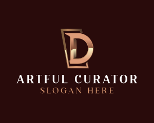 Luxury Letter D Business logo design