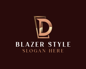 Luxury Business Letter D logo design