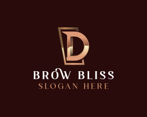 Luxury Letter D Business logo design