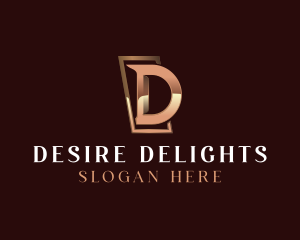 Luxury Letter D Business logo design