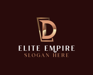 Luxury Business Letter D logo design