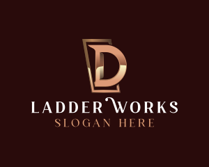 Luxury Business Letter D logo design