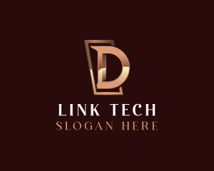 Luxury Letter D Business logo design