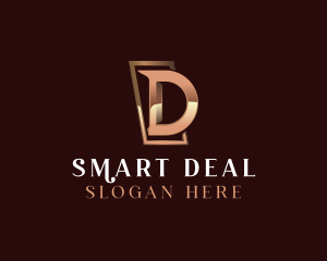 Luxury Letter D Business logo design