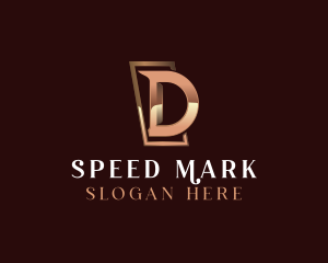 Luxury Business Letter D logo design