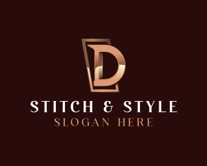 Luxury Letter D Business logo design