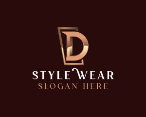 Luxury Letter D Business logo design