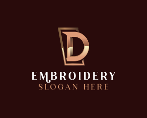 Luxury Letter D Business logo design