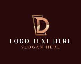 Luxury Letter D Business