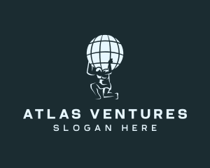 Atlas Titan Globe logo design