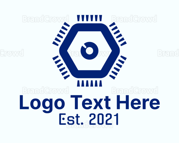 Tech Lens Microchip Logo