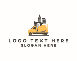 Equipment - Urban Cement Truck logo design