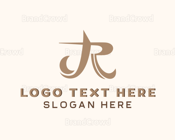 Stylish Boutique Brand Letter R Logo