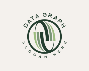 Corporate Graph Cycle logo design