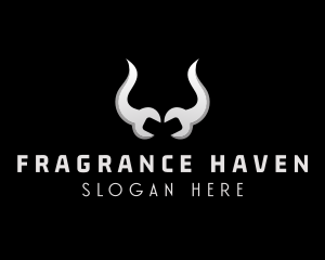 Bull Horn Mechanic Maintenance  logo design