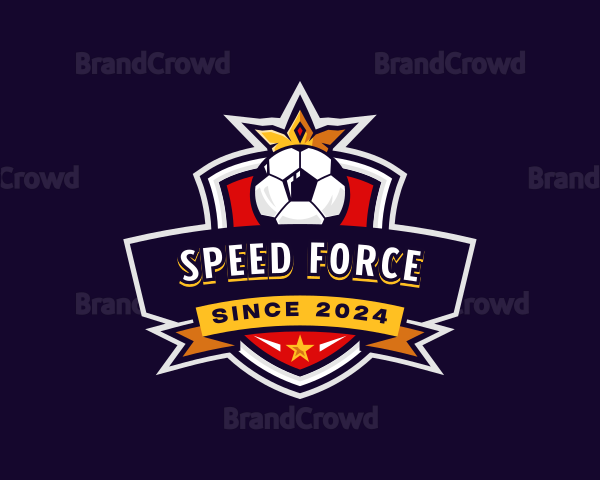 Crown Soccer Sports Logo