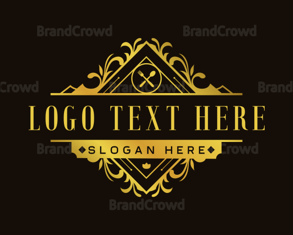 Elegant Restaurant Cuisine Logo