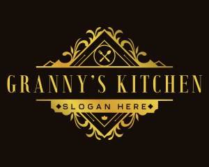 Elegant Restaurant Cuisine logo design