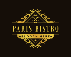 Elegant Restaurant Cuisine logo design