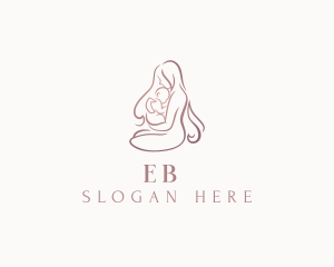 Maternity - Mother Parenting Baby logo design